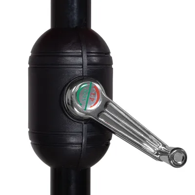 Záhradný slnečník 290 cm, tmavo šedý SPRINGOS SUNNY GU00200