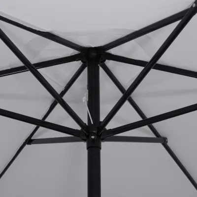 Záhradný slnečník 250 cm, svetlo šedý SPRINGOS SUNNY GU0022