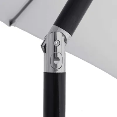 Záhradný slnečník 250 cm, svetlo šedý SPRINGOS SUNNY GU0022