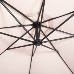 Záhradný slnečník 290 cm, krémový SPRINGOS MALTA GU0045