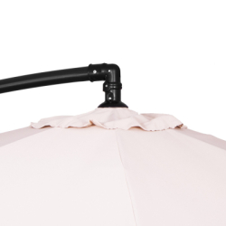 Záhradný slnečník 290 cm, krémový SPRINGOS MALTA GU0045