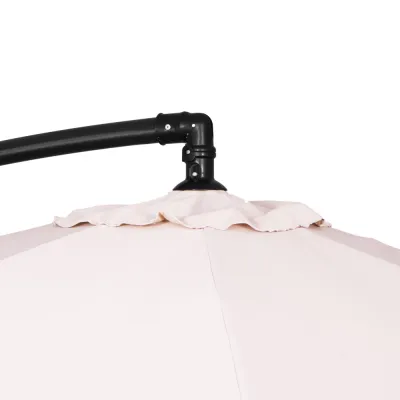 Záhradný slnečník 290 cm, krémový SPRINGOS MALTA GU0045