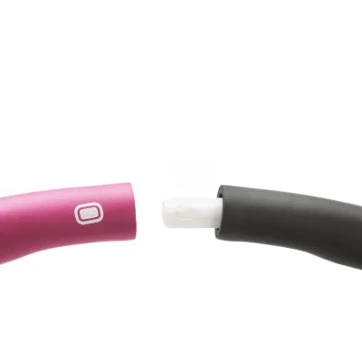 Hula hoop obruč nastaviteľná 67-88 cm ACTIGET ACT0132 ružovo-šedá