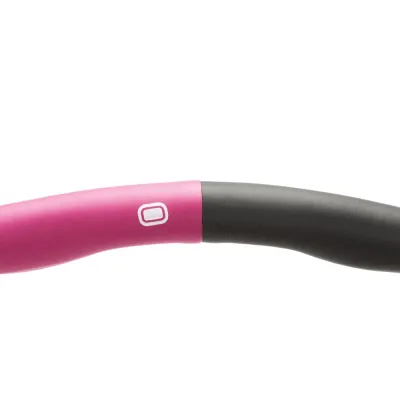 Hula hoop obruč nastaviteľná 67-88 cm ACTIGET ACT0132 ružovo-šedá