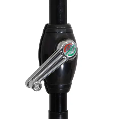Záhradný slnečník 250 cm, červený SPRINGOS SUNNY GU0032