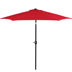 Záhradný slnečník 250 cm, červený SPRINGOS SUNNY GU0032