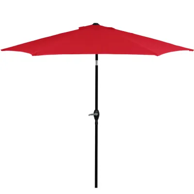 Záhradný slnečník 250 cm, červený SPRINGOS SUNNY GU0032