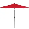 Záhradný slnečník 250 cm, červený SPRINGOS SUNNY GU0032