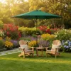 Záhradný slnečník 250 cm, zelený SPRINGOS SUNNY GU0033