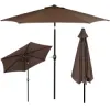 Záhradný slnečník 250 cm, hnedý SPRINGOS SUNNY GU0023