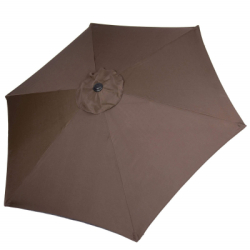 Záhradný slnečník 250 cm, hnedý SPRINGOS SUNNY GU0023