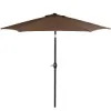 Záhradný slnečník 250 cm, hnedý SPRINGOS SUNNY GU0023