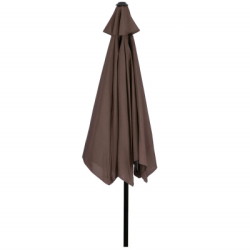 Záhradný slnečník 250 cm, hnedý SPRINGOS SUNNY GU0023