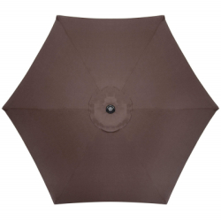 Záhradný slnečník 250 cm, hnedý SPRINGOS SUNNY GU0023