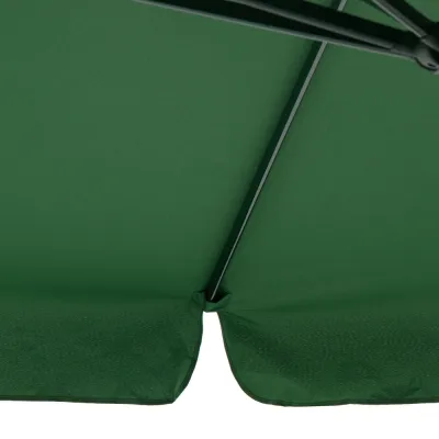 Záhradný slnečník 400 cm SPRINGOS GU0031 zelený