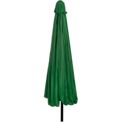 Záhradný slnečník 400 cm SPRINGOS GU0031 zelený