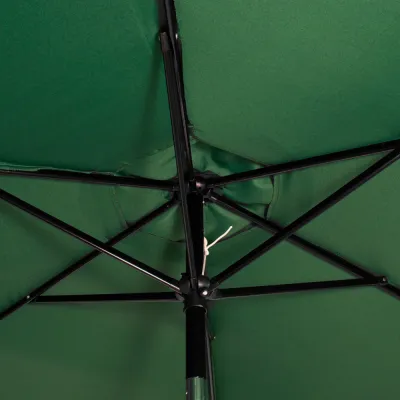 Záhradný slnečník 400 cm SPRINGOS GU0031 zelený