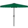 Záhradný slnečník 400 cm SPRINGOS GU0031 zelený