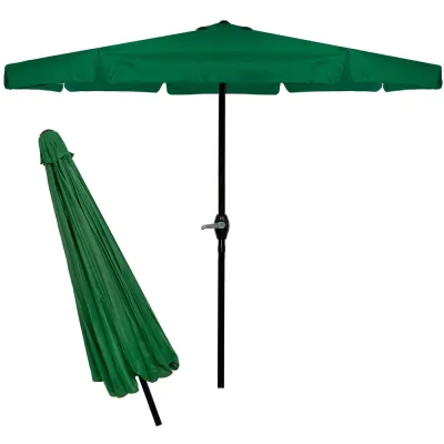 Záhradný slnečník 400 cm SPRINGOS GU0031 zelený