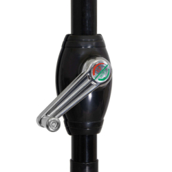 Záhradný slnečník 400 cm SPRINGOS GU0031 zelený