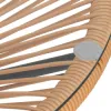 Záhradný stôl 50 cm, hnedý SPRINGOS LOA GF0089