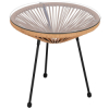 Záhradný stôl 50 cm, hnedý SPRINGOS LOA GF0089