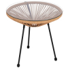 Záhradný stôl 50 cm, hnedý SPRINGOS LOA GF0089