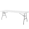 Cateringový stôl skladací 240x75 cm SPRINGOS RAUT GF0050 biely