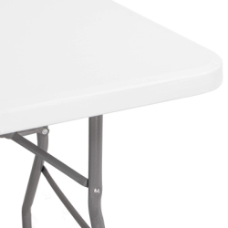 Cateringový stôl skladací 240x75 cm SPRINGOS RAUT GF0050 biely