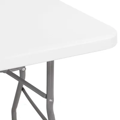 Cateringový stôl skladací 240x75 cm SPRINGOS RAUT GF0050 biely