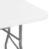 Cateringový stôl skladací 240x75 cm SPRINGOS RAUT GF0050 biely