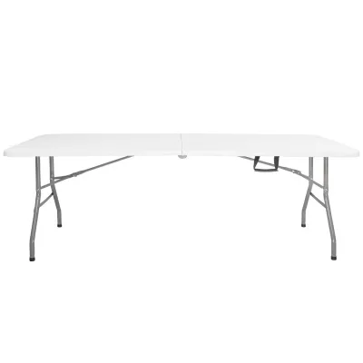 Cateringový stôl skladací 240x75 cm SPRINGOS RAUT GF0050 biely