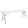 Cateringový stôl skladací 240x75 cm SPRINGOS RAUT GF0050 biely