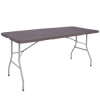 Skladací cateringový stôl 180x74 cm SPRINGOS RAUT GF0055 hnedý
