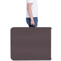 Skladací cateringový stôl 180x74 cm SPRINGOS RAUT GF0055 hnedý