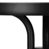 Záhradný stolík 60 cm SPRINGOS BISTRO BLACK čierny