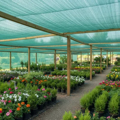 Tieniaca tkanina 150cm x 50m, 65% zatienenie, zelená SPRINGOS SN0021