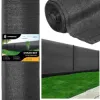 Tieniaca tkanina na plot 120cm x 25m 90% zatienenie SPRINGOS SN0044 grafitová