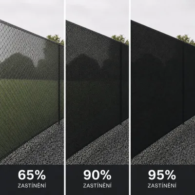 Tieniaca tkanina 150cm x 50m, 65% zatienenie, grafitová SPRINGOS SN0049