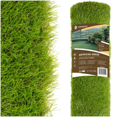 Umelý trávnik 30 mm, 2x5 m SPRINGOS GA0261