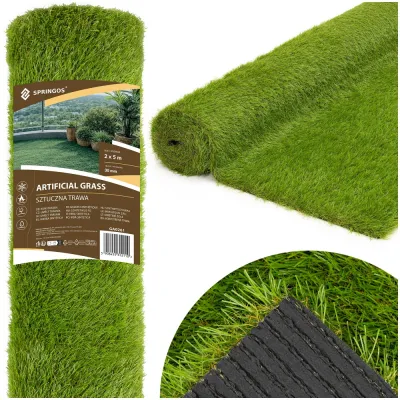 Umelý trávnik 30 mm, 2x5 m SPRINGOS GA0261
