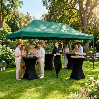 Párty stan 3x6 m SPRINGOS GP0009 zelený