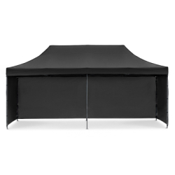 Párty stan 3x6 m SPRINGOS GP0008 čierny