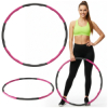 Hula hoop obruč 100cm ACTIGET ACT0132 ružovo-šedá