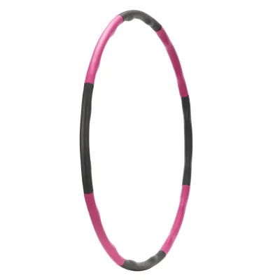 Hula hoop obruč 100cm ACTIGET ACT0132 ružovo-šedá