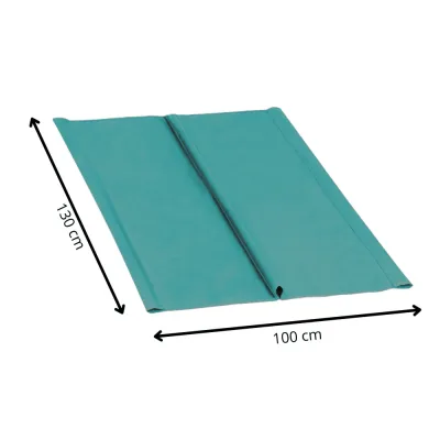 Poťah sedadla pre záhradné hojdačky 130x100 cm SPRINGOS GS1001 tyrkysový
