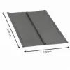 Poťah sedadla pre záhradné hojdačky 130x100 cm SPRINGOS GS1001 sivý
