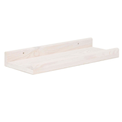 Polica na stenu sada 2ks SPRINGOS WF0013 biela