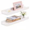 Polica na stenu 50x15cm, sada 2ks SPRINGOS WF0016 biela