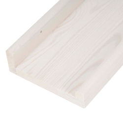 Polica na stenu sada 2ks SPRINGOS WF0011 biela
